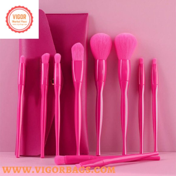 Candy Color Makeup Brushes Tool Set & Cosmetic Concealer Fish Tail Make Up Brush - Picture 12 of 12